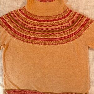 J Jill Wool blend Fair Isle Sweater